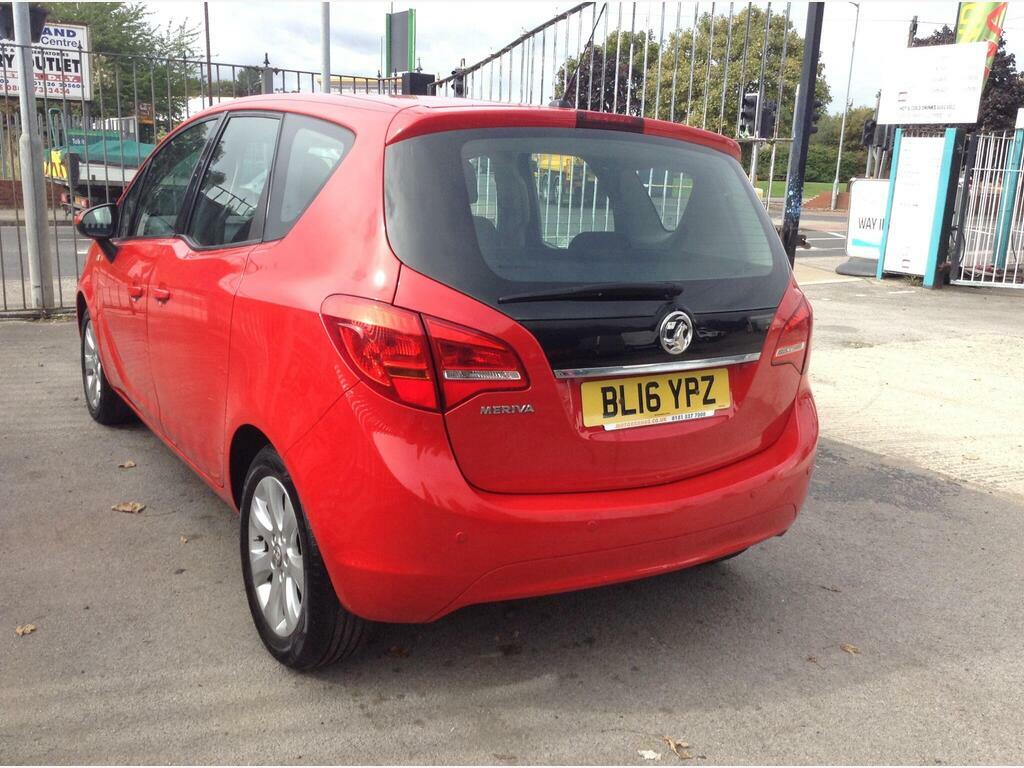 Vauxhall Meriva 1.4I Life Euro 6 Red #4