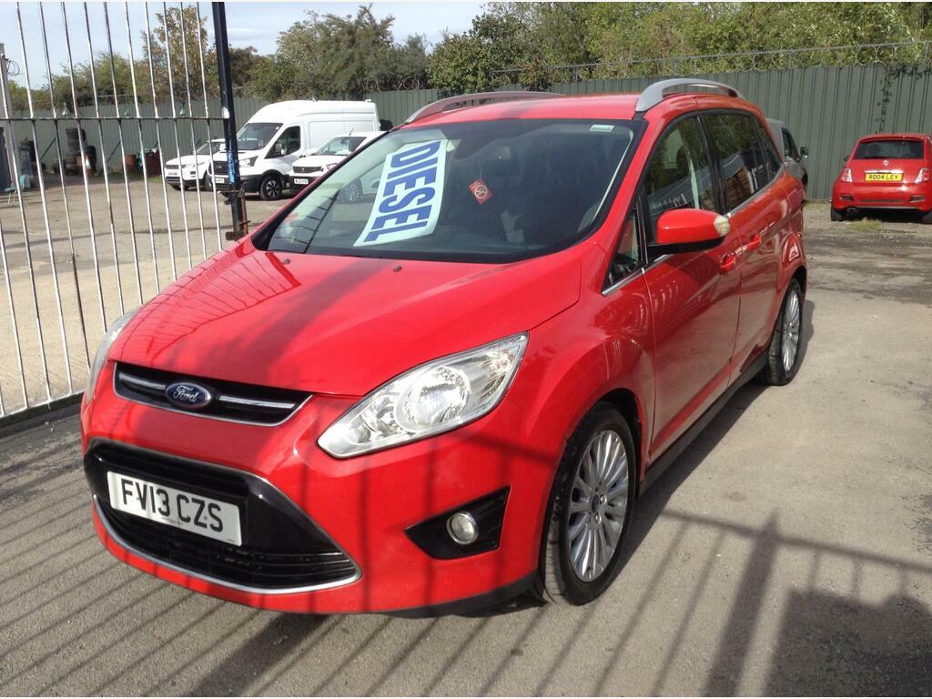 Ford Grand C-Max 1.6 Tdci Titanium Euro 5 Red #3