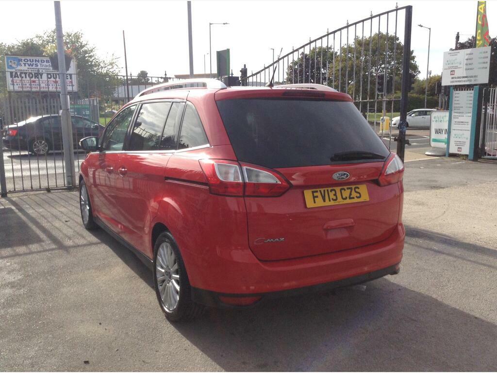 Ford Grand C-Max 1.6 Tdci Titanium Euro 5 Red #4