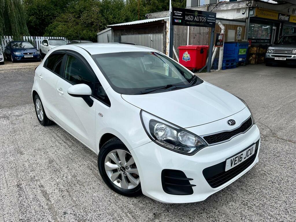 Kia RIO 1.25 Sr7 Euro 6 2016 White #2