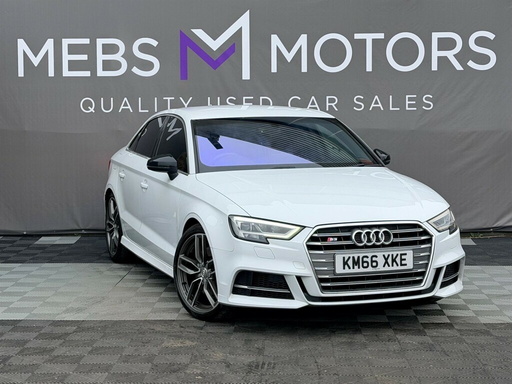 Audi S3 2.0 Tfsi S Tronic Quattro Euro 6 Ss White