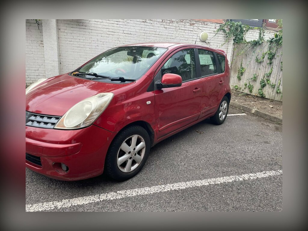 Nissan Note 1.6 16V Acenta Hatchback Euro 4 1 Red #3