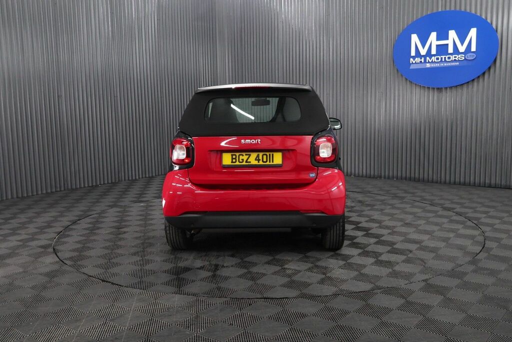 Smart Fortwo Cabrio Passion Cabriolet Red #6