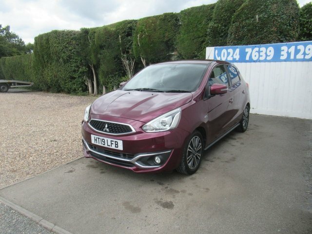 Mitsubishi Mirage 1.2 4 Hatchback Euro 6 S S 79 Purple #5