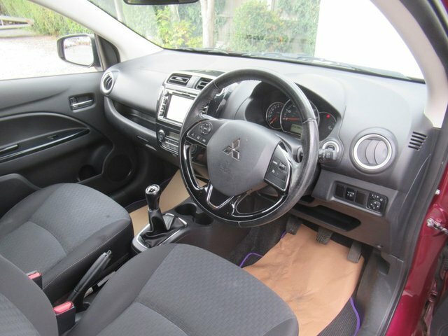 Mitsubishi Mirage 2019 1.2 4 Hatchback Cvt Euro 6 Ss White #27
