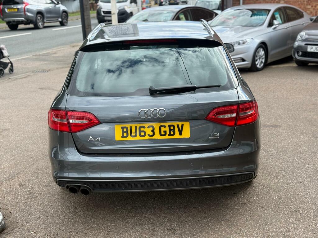 Audi A4 Saloon 2.0 Tdi S Line Euro 5 Ss 201362 Grey #14