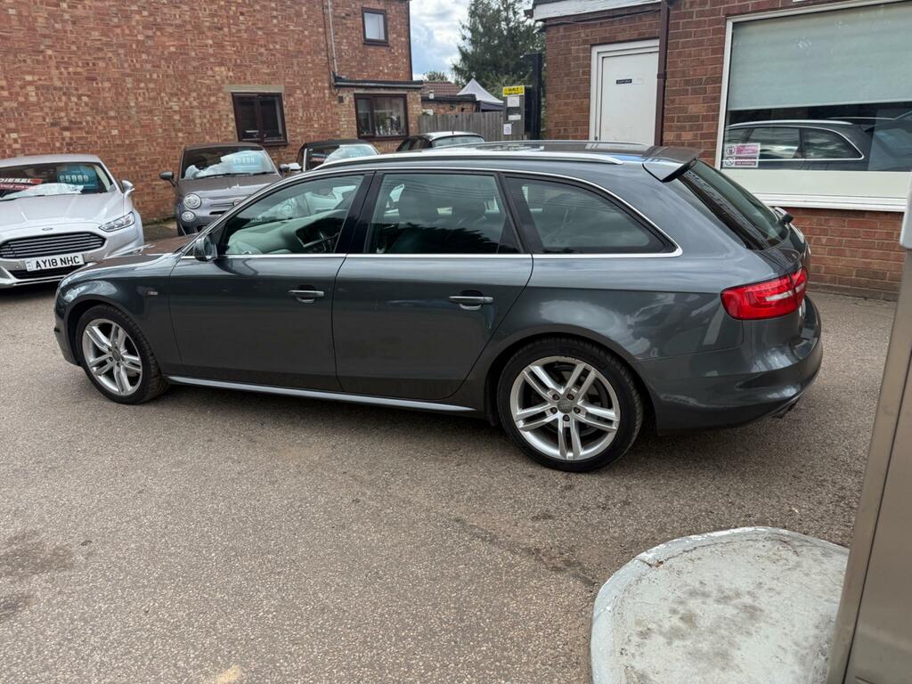 Audi A4 Saloon 2.0 Tdi S Line Euro 5 Ss 201362 Grey #15