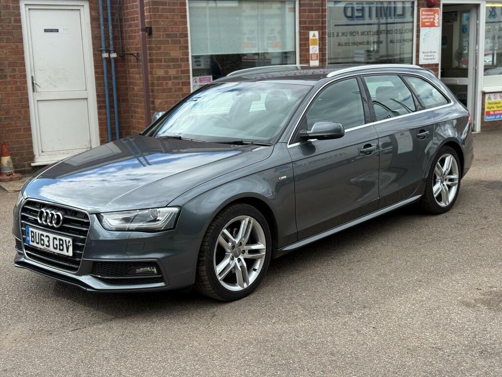 Audi A4 Saloon 2.0 Tdi S Line Euro 5 Ss 201362 Grey #9