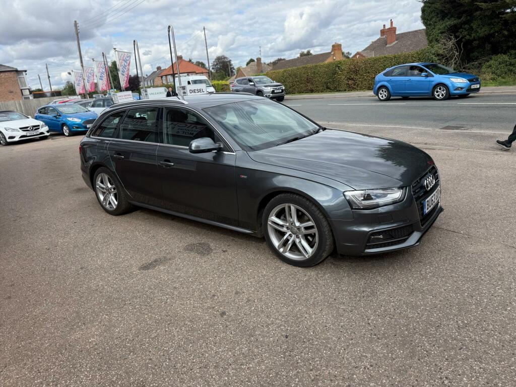 Audi A4 Saloon 2.0 Tdi S Line Euro 5 Ss 201362 Grey #11