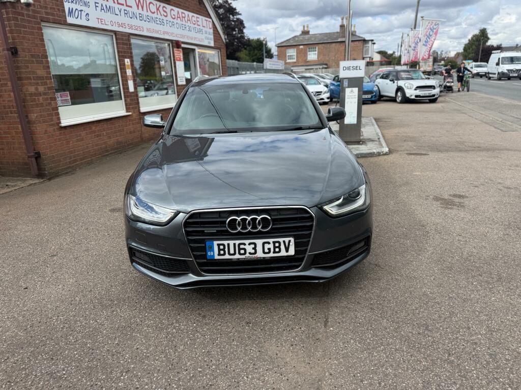 Audi A4 Saloon 2.0 Tdi S Line Euro 5 Ss 201362 Grey #10
