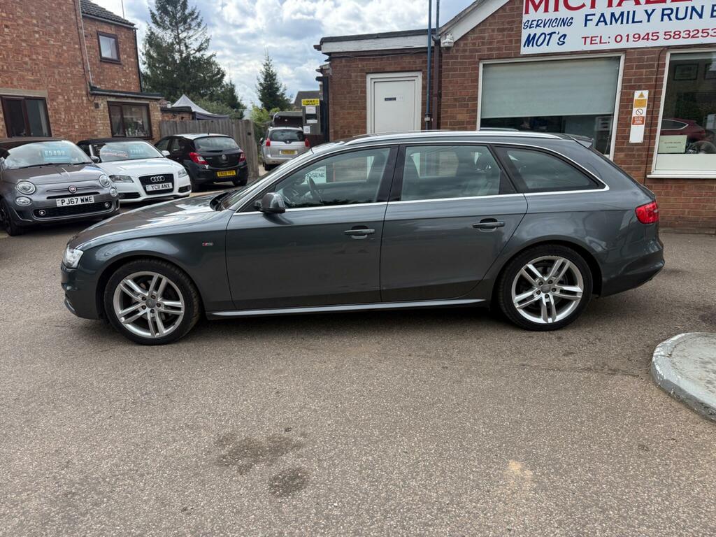 Audi A4 Saloon 2.0 Tdi S Line Euro 5 Ss 201362 Grey #16