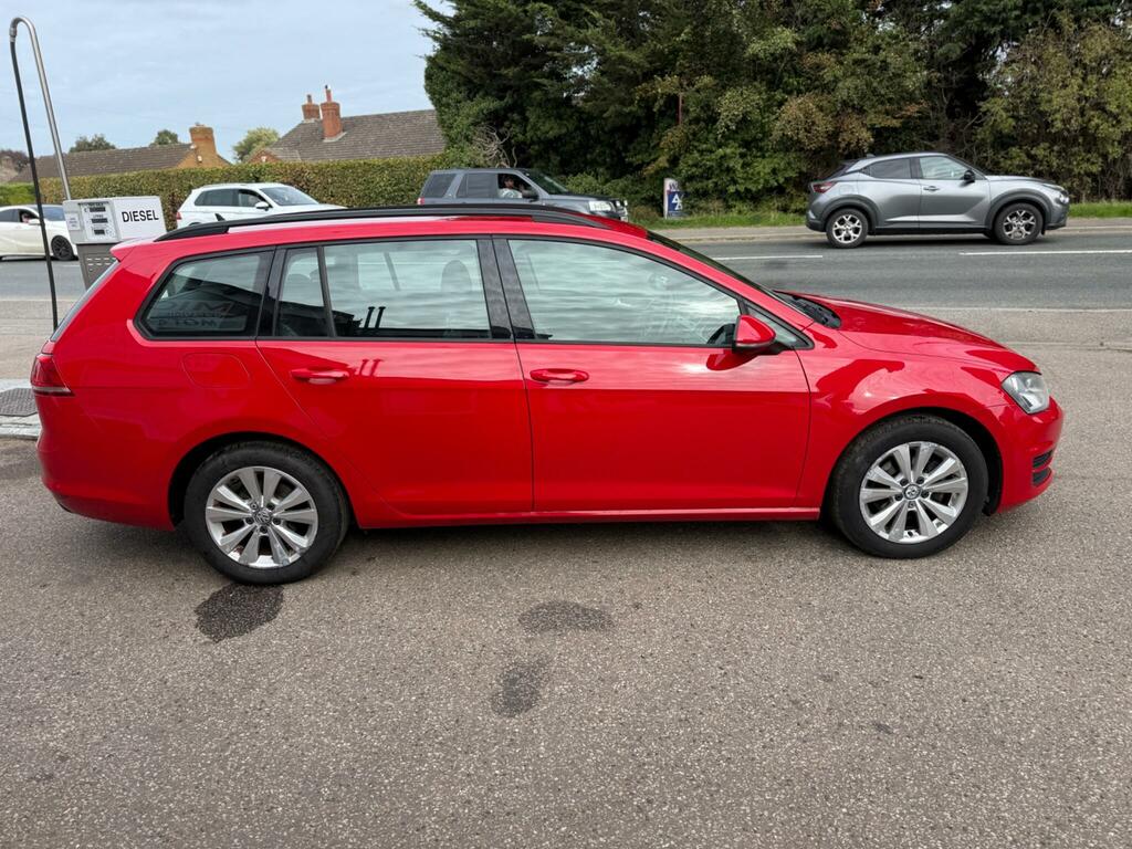 Volkswagen Golf 1.6 Tdi Bluemotion Tech Se Dsg Euro 5 Ss Red #10