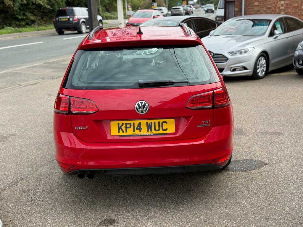 Volkswagen Golf 1.6 Tdi Bluemotion Tech Se Dsg Euro 5 Ss Red #12