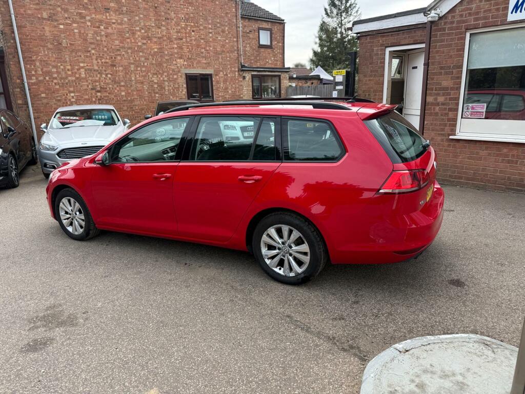 Volkswagen Golf 1.6 Tdi Bluemotion Tech Se Dsg Euro 5 Ss Red #13