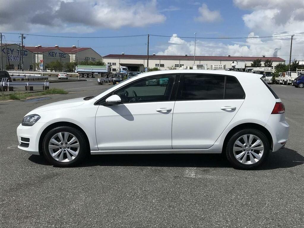 Volkswagen Golf 1.2 Tsi Comfortline Blue Motion Dsg White #5