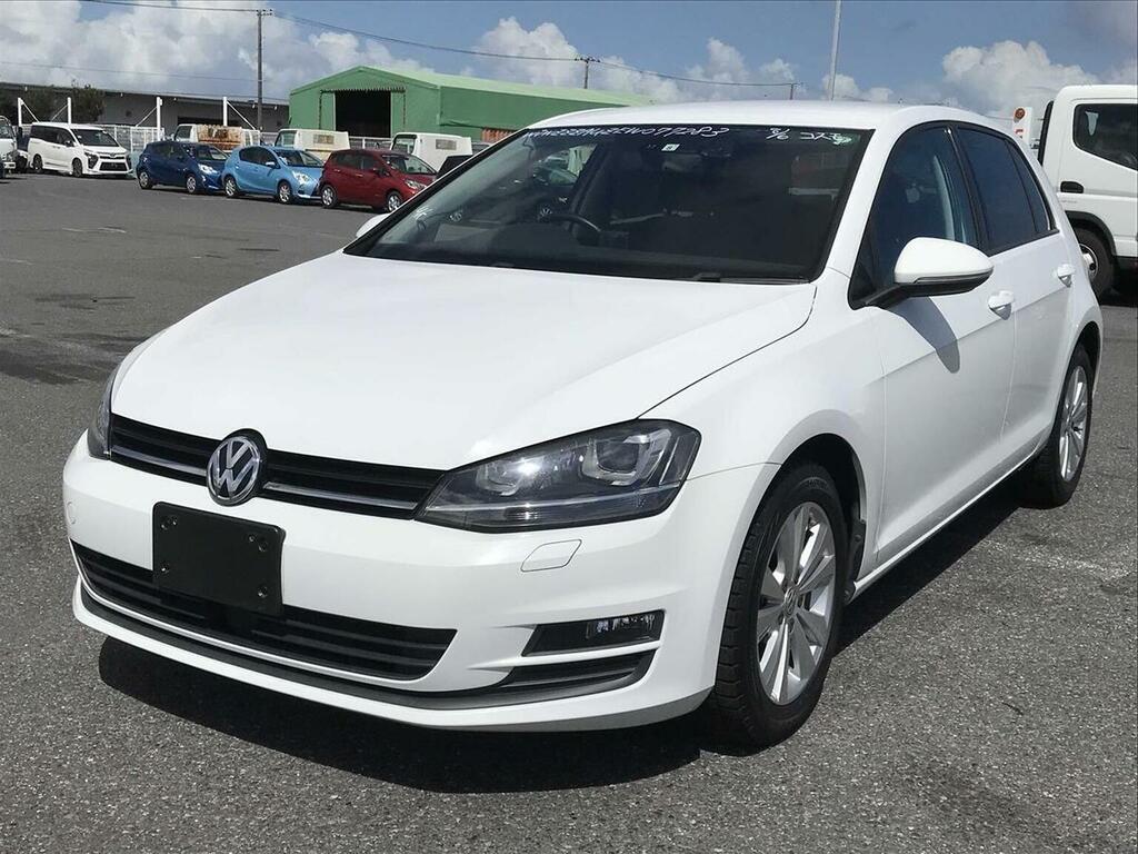 Volkswagen Golf 1.2 Tsi Comfortline Blue Motion Dsg White #4