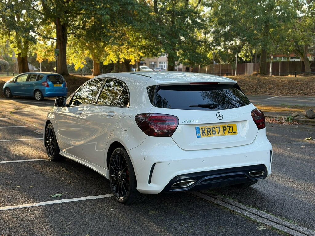 Mercedes-Benz A Class 1.5 A180d Amg Line Executive Euro 6 Ss White #6
