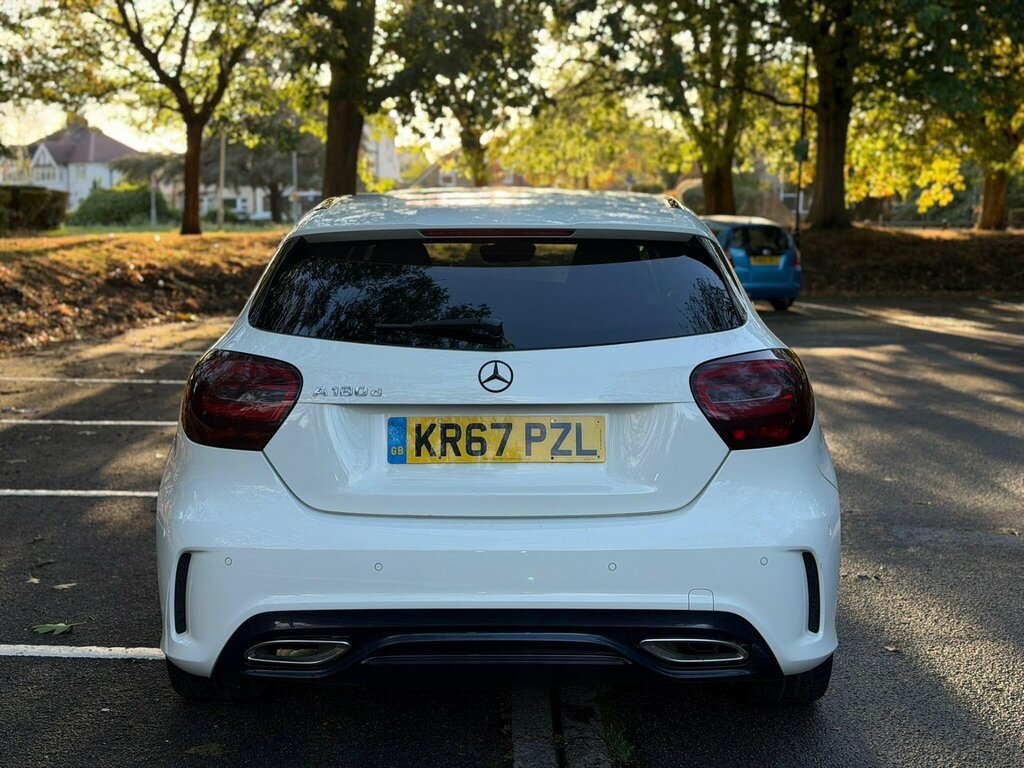 Mercedes-Benz A Class 1.5 A180d Amg Line Executive Euro 6 Ss White #5
