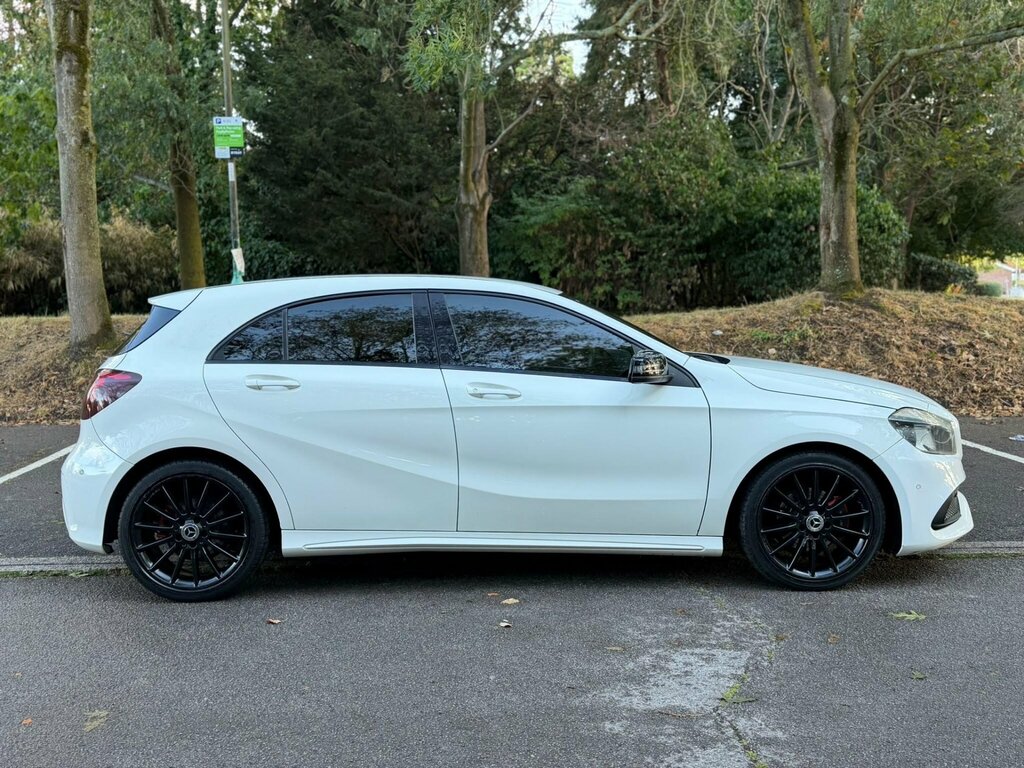 Mercedes-Benz A Class 1.5 A180d Amg Line Executive Euro 6 Ss White #3