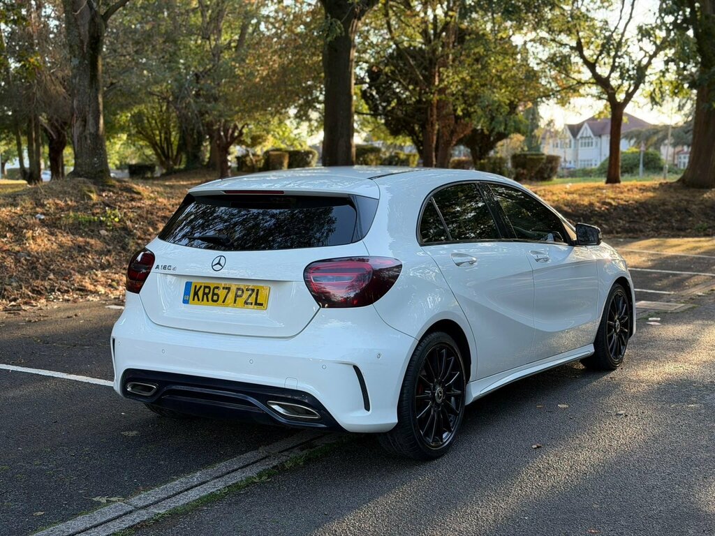 Mercedes-Benz A Class 1.5 A180d Amg Line Executive Euro 6 Ss White #4