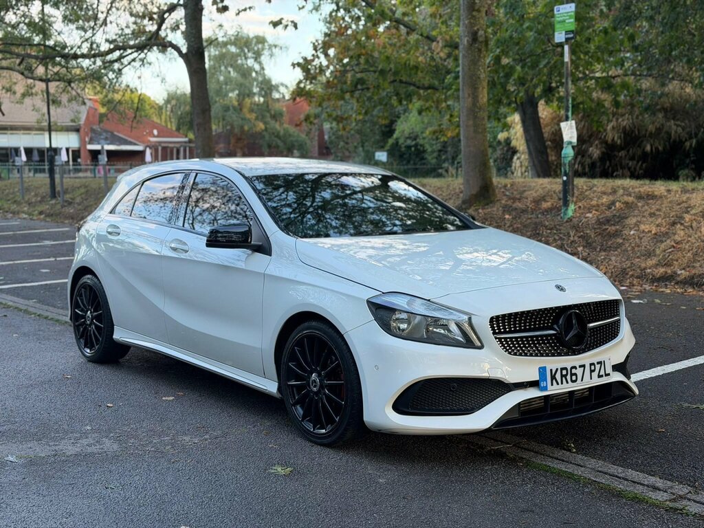 Mercedes-Benz A Class 1.5 A180d Amg Line Executive Euro 6 Ss White