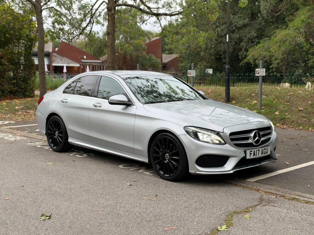 Mercedes-Benz C Class 1.6 C200d Amg Line G-tronic Euro 6 Ss Silver