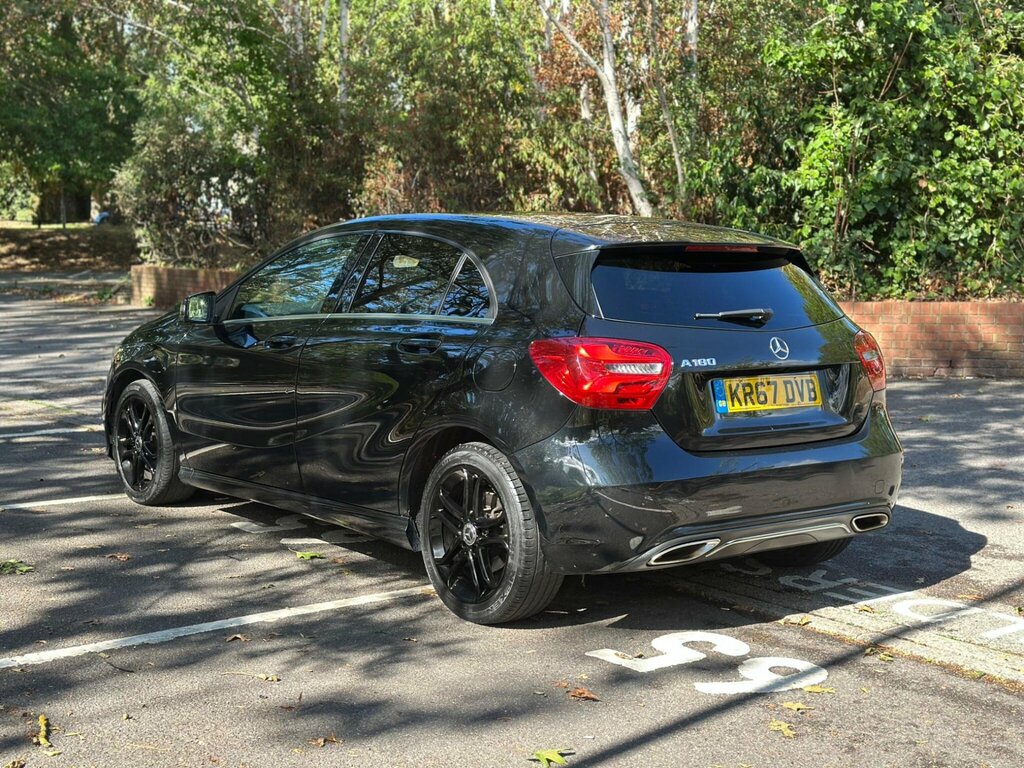 Mercedes-Benz A Class 1.6 A180 Sport Edition 7G-dct Euro 6 Ss Black #6