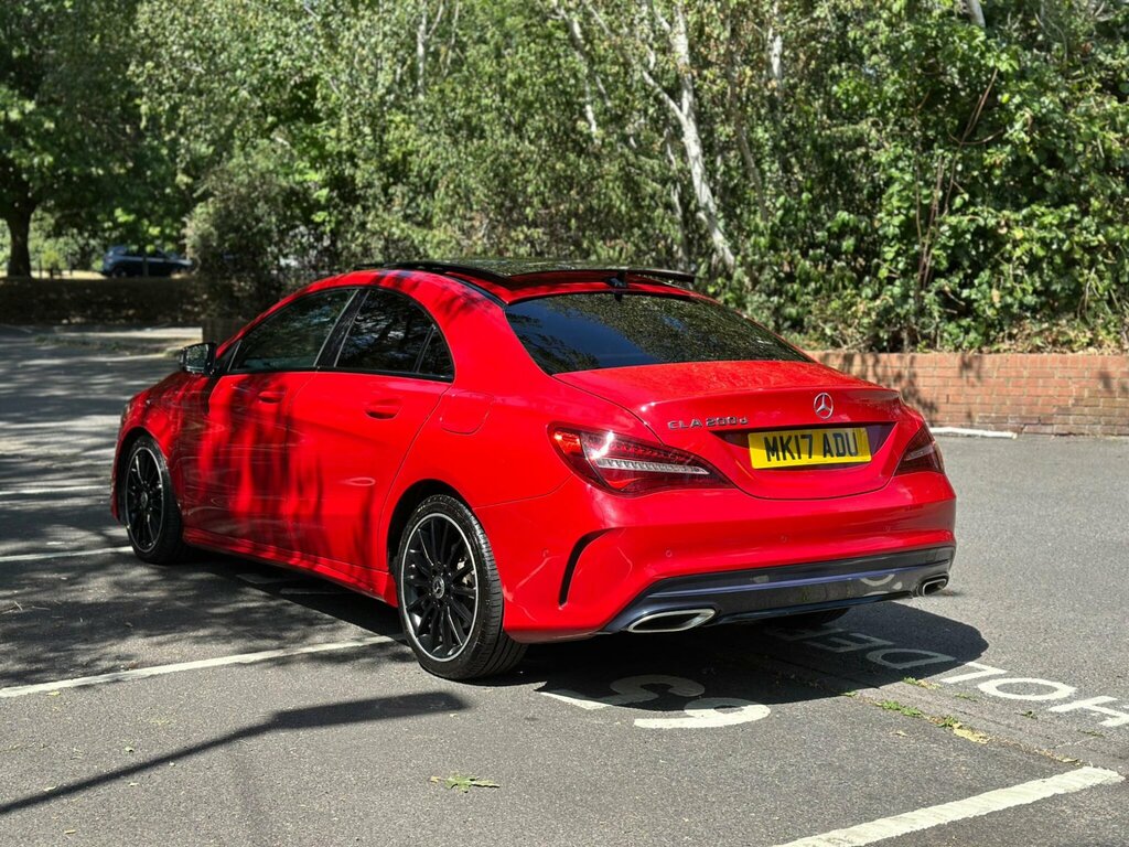 Mercedes-Benz CLA Class 2.1 Cla200d Amg Line Coupe Euro 6 Ss Red #6