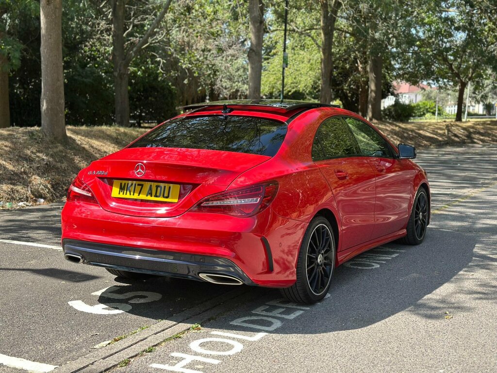 Mercedes-Benz CLA Class 2.1 Cla200d Amg Line Coupe Euro 6 Ss Red #4