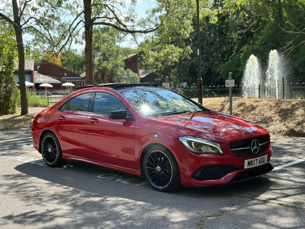 Mercedes-Benz CLA Class 2.1 Cla200d Amg Line Coupe Euro 6 Ss Red