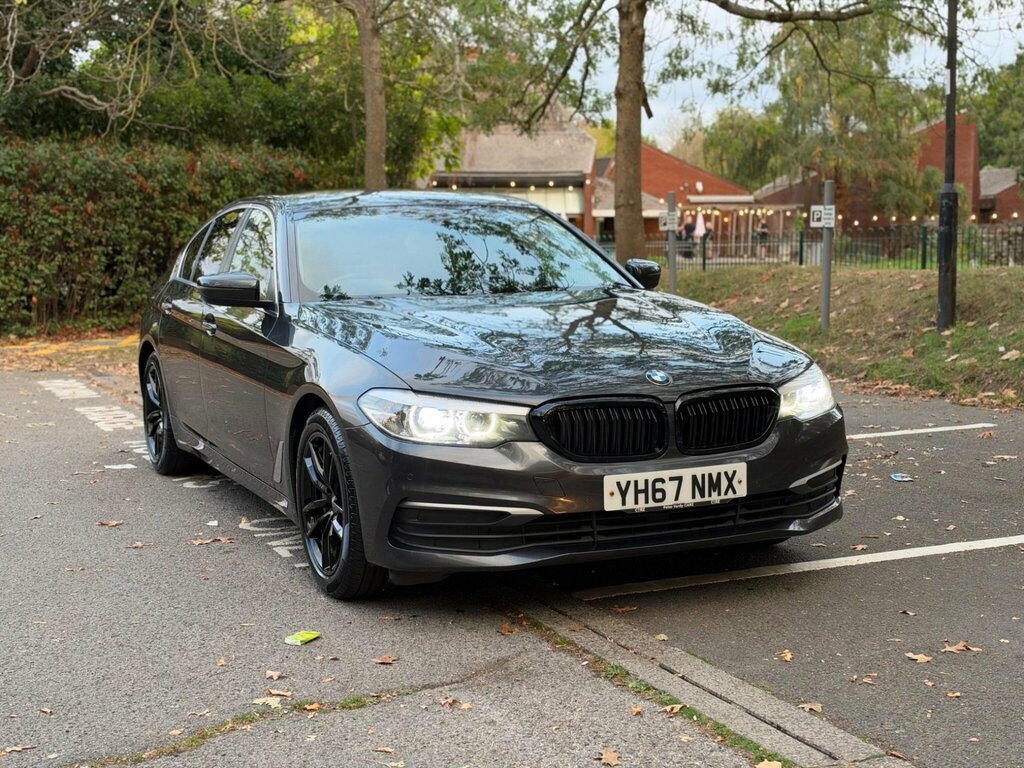 BMW 5 Series 520D M Sport Blue #10