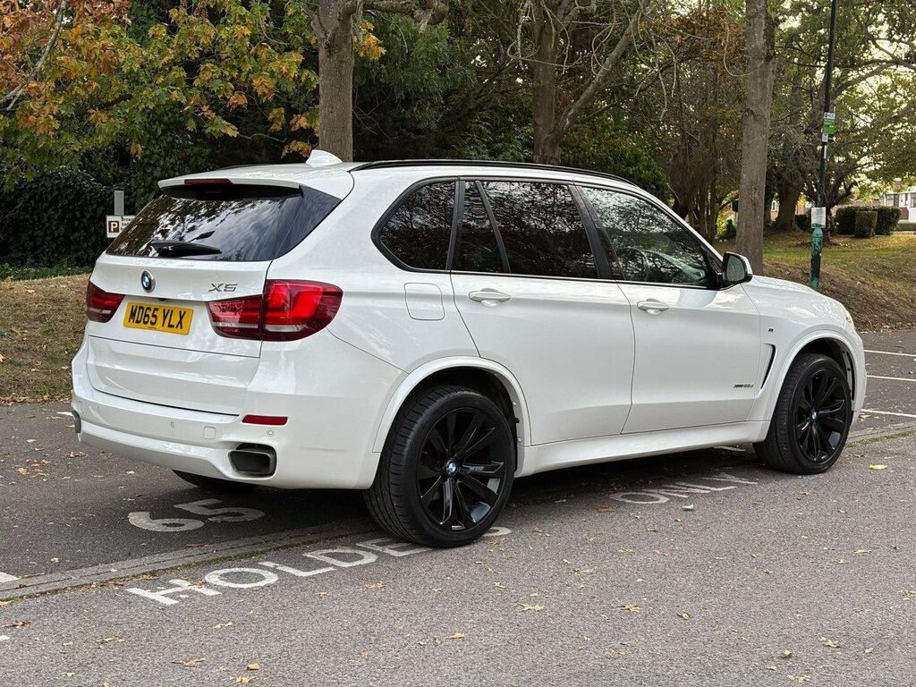 BMW X5 2.0 25D M Sport Xdrive Euro 6 Ss White #3