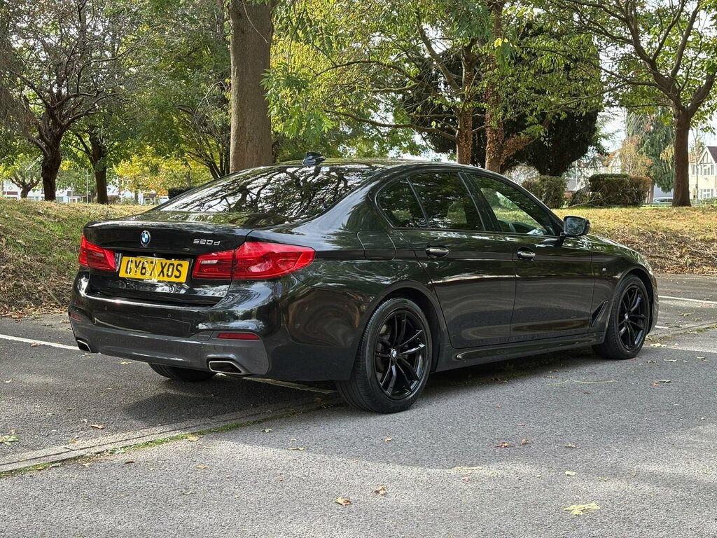 BMW 5 Series 2.0 520D M Sport Euro 6 Ss Black #3
