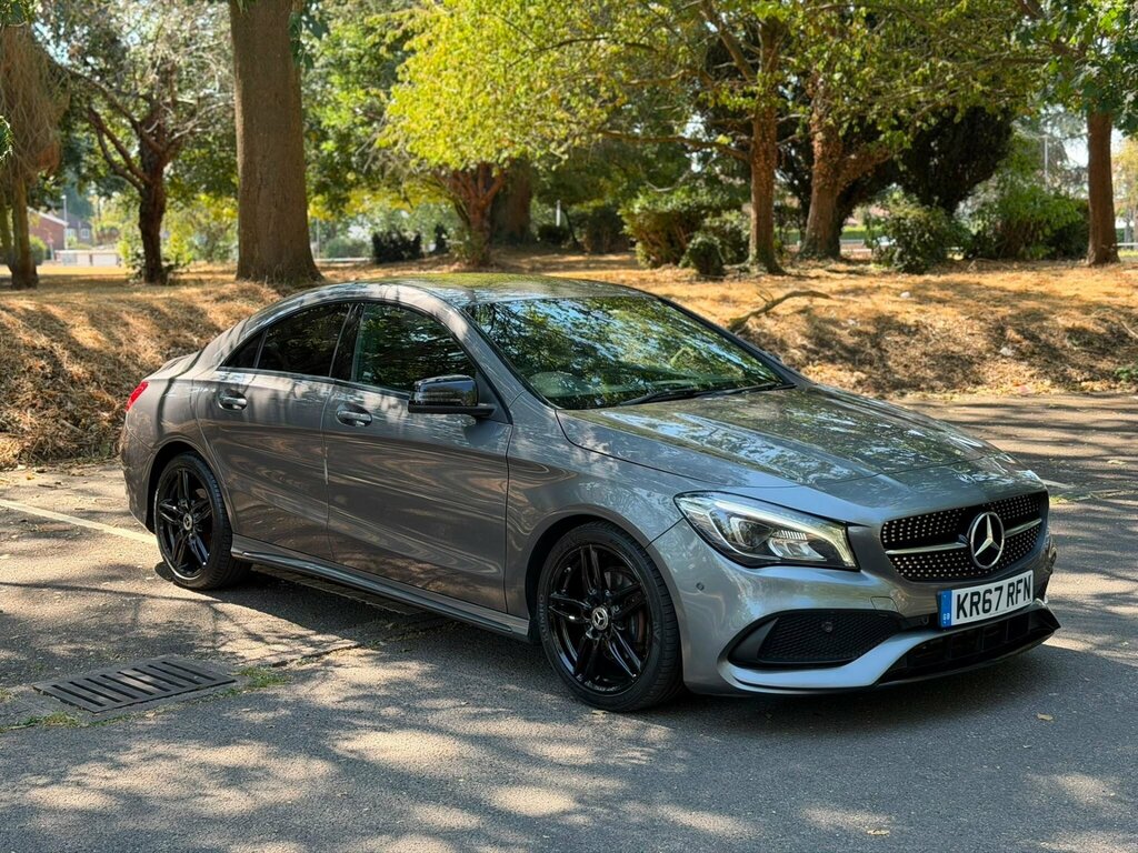 Mercedes-Benz CLA Class 1.6 Cla180 Amg Line Coupe Euro 6 Ss Grey