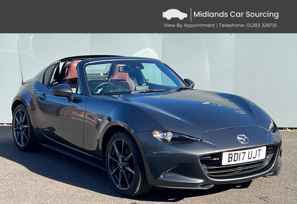 Mazda MX-5 RF 2.0 Skyactiv-g Sport Nav Convertible Ma Grey