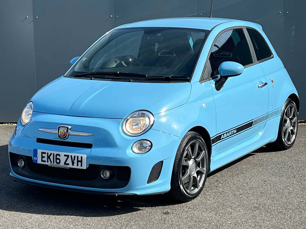 Abarth 595 1.4 T-jet Hatchback Euro 6 140 Blue #4