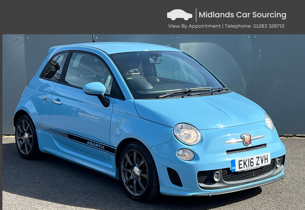 Abarth 595 1.4 T-jet Hatchback Euro 6 140 Blue