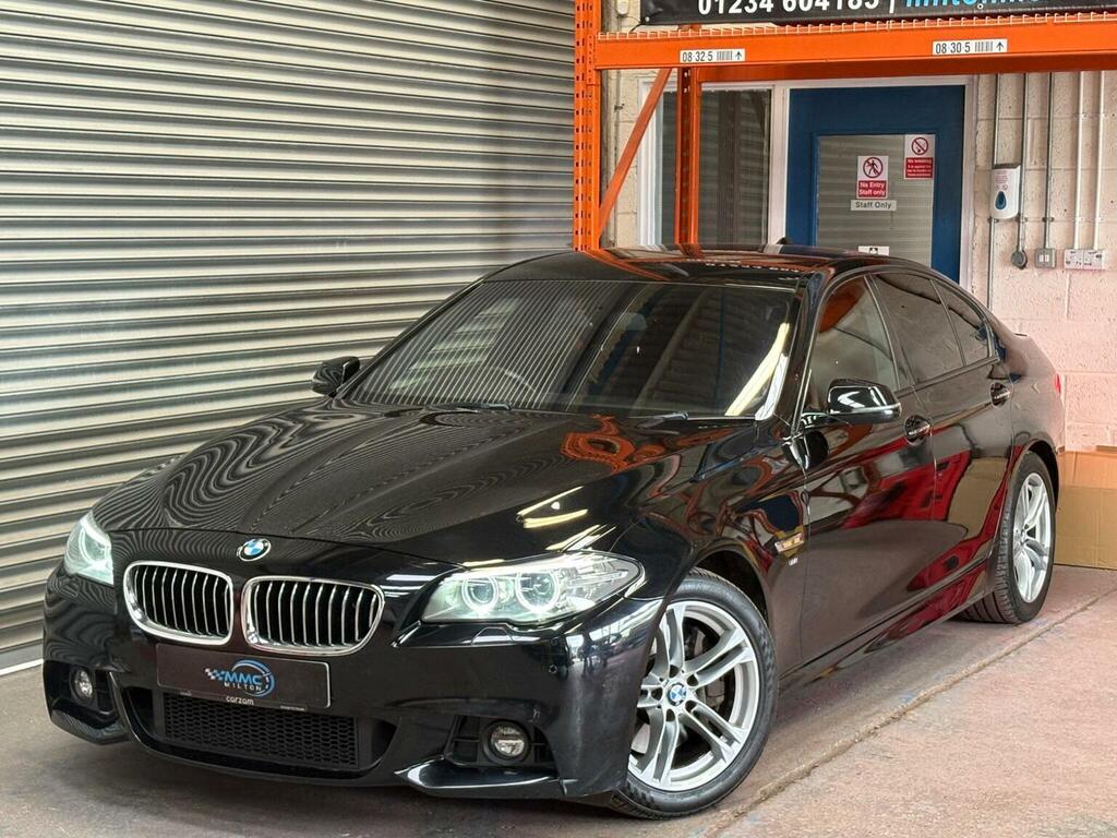 BMW 5 Series Saloon 2.0 525D M Sport Euro 6 Ss 201 Black #4
