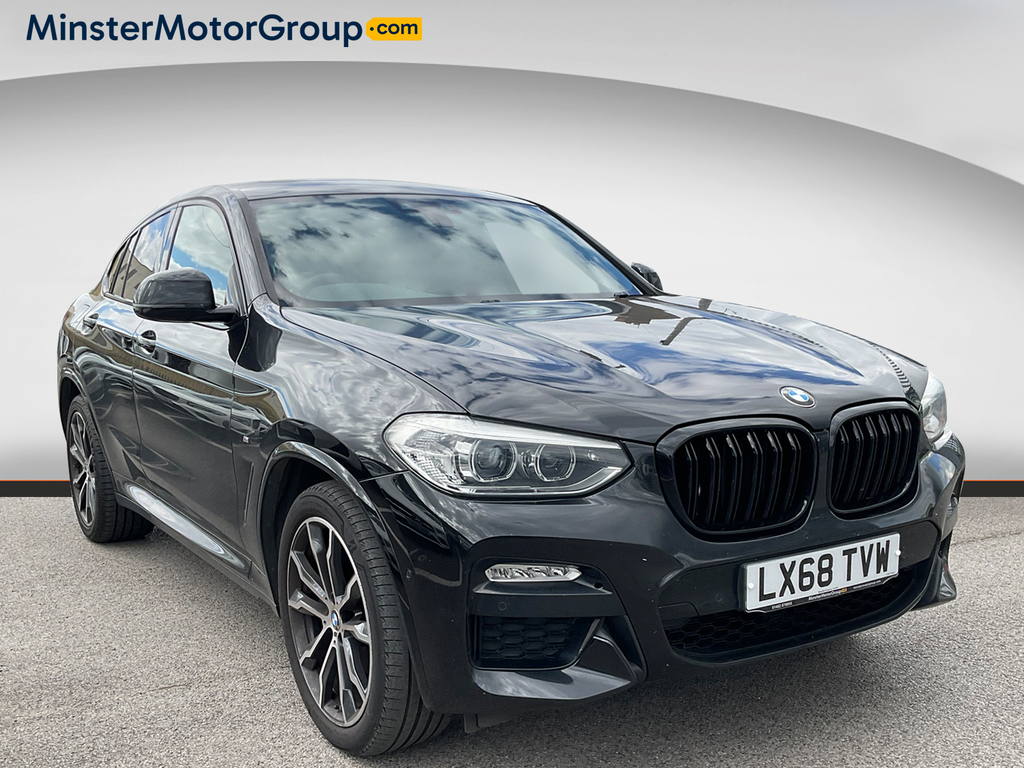 BMW X4 Xdrive20d M Sport Black