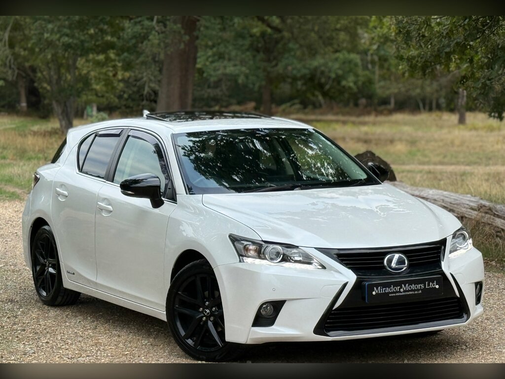 Lexus CT 1.8 200H Sport Hatchback Hybrid Cvt Eur White #3