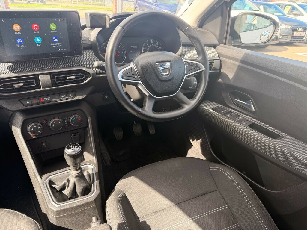 Dacia Sandero 1.0 Tce Comfort White #5