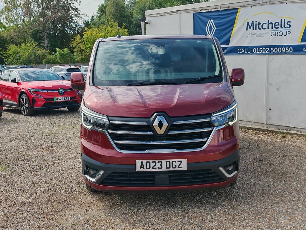 Renault Trafic Sl28 Blue Dci 150 Sport Van Red #4