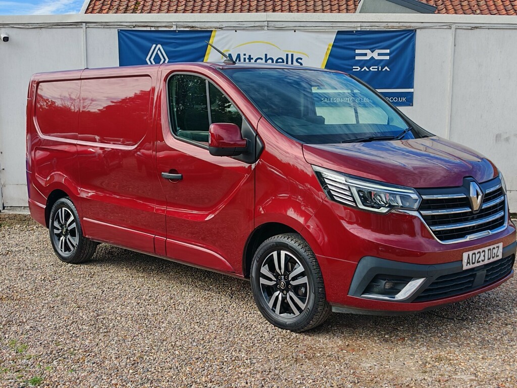 Renault Trafic Sl28 Blue Dci 150 Sport Van Red