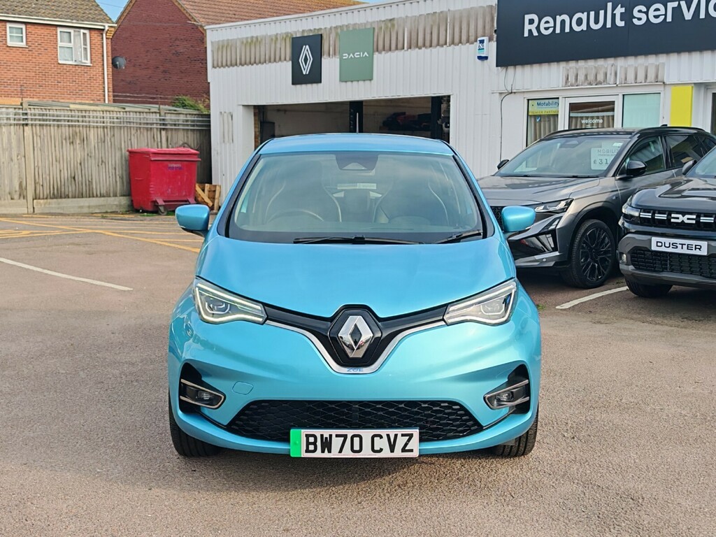 Renault Zoe 80Kw I Iconic R110 50Kwh Rapid Charge Blue #2