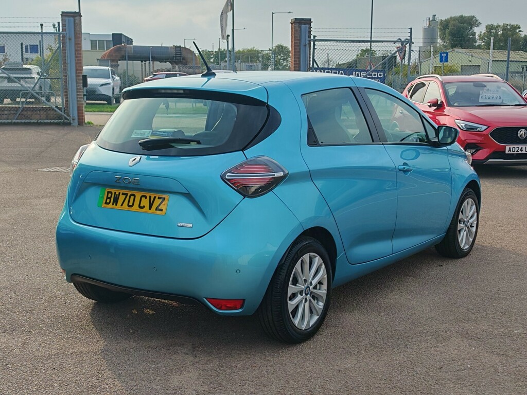 Renault Zoe 80Kw I Iconic R110 50Kwh Rapid Charge Blue #5