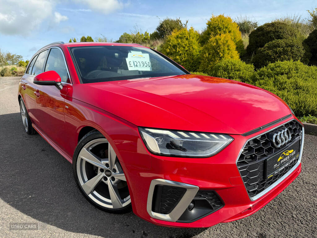Audi A4 35 Tdi S Line S Tronic Red