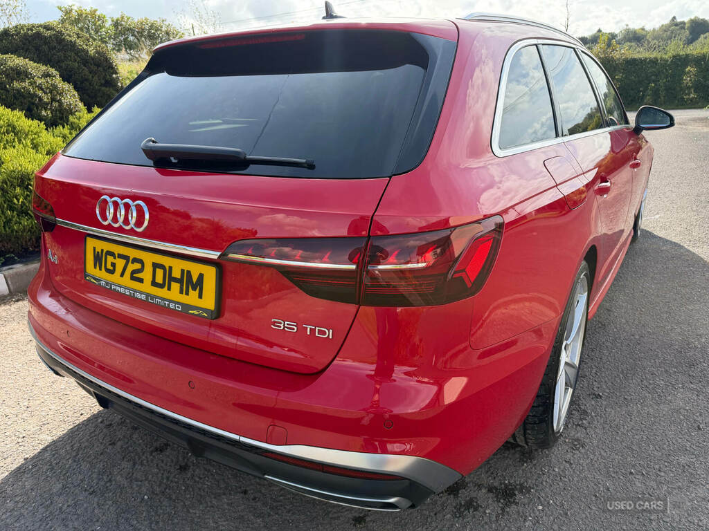 Audi A4 35 Tdi S Line S Tronic Red #5