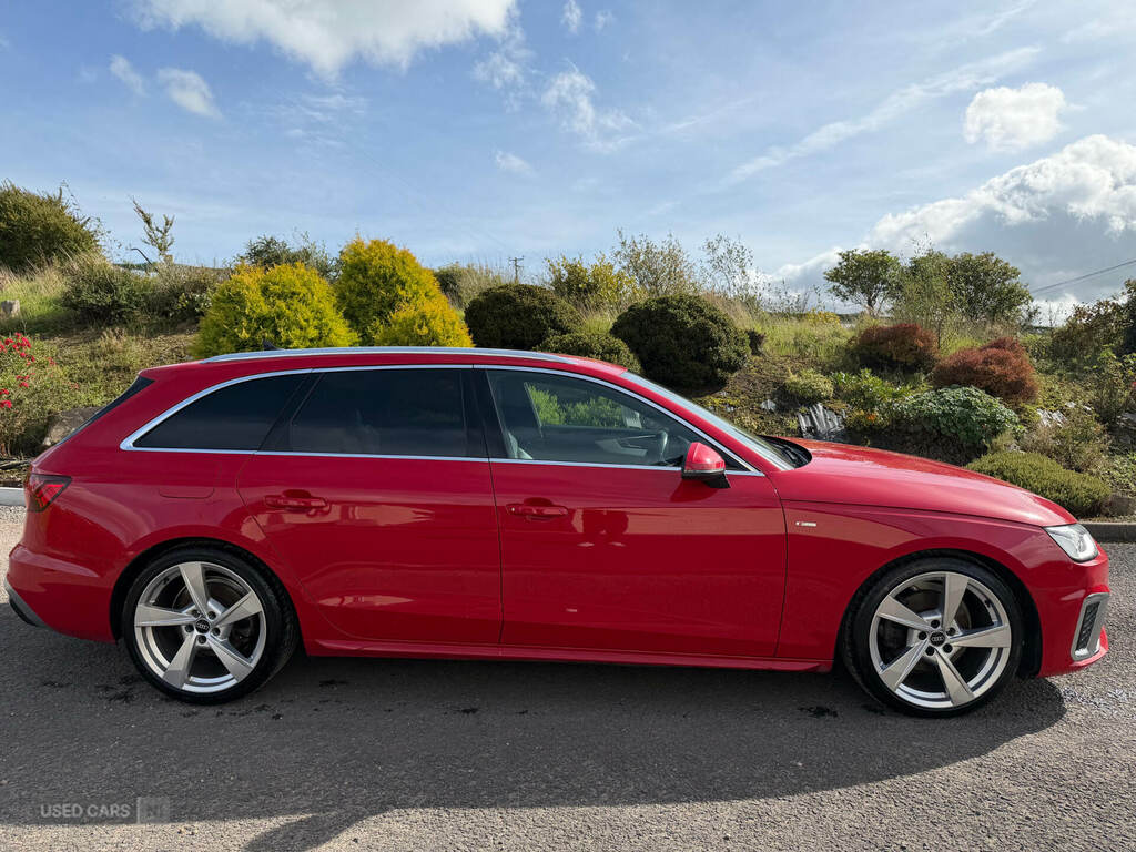 Audi A4 35 Tdi S Line S Tronic Red #3