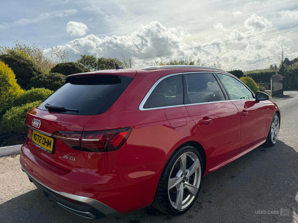 Audi A4 35 Tdi S Line S Tronic Red #2