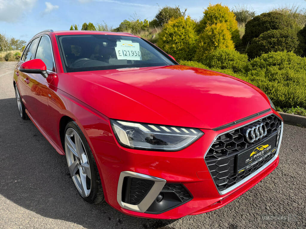 Audi A4 35 Tdi S Line S Tronic Red #4